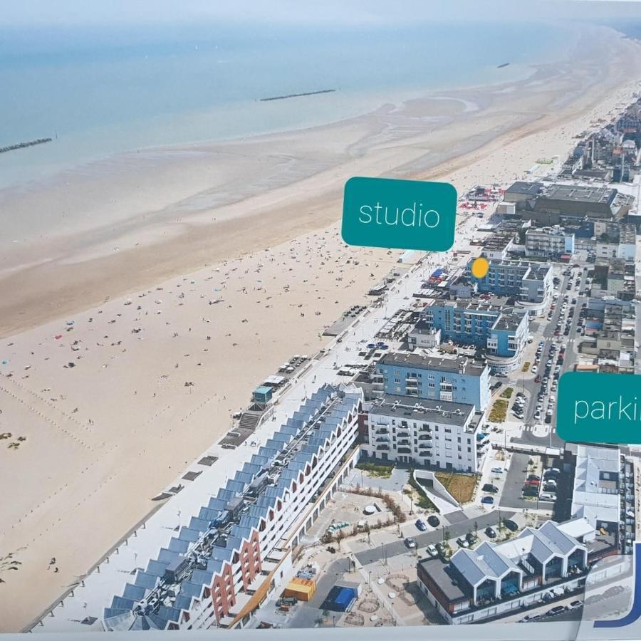 Studio Vue Mer Au Coeur De Malo Les Bains Pieds Dans L Eau Dunkirk Exteriér fotografie