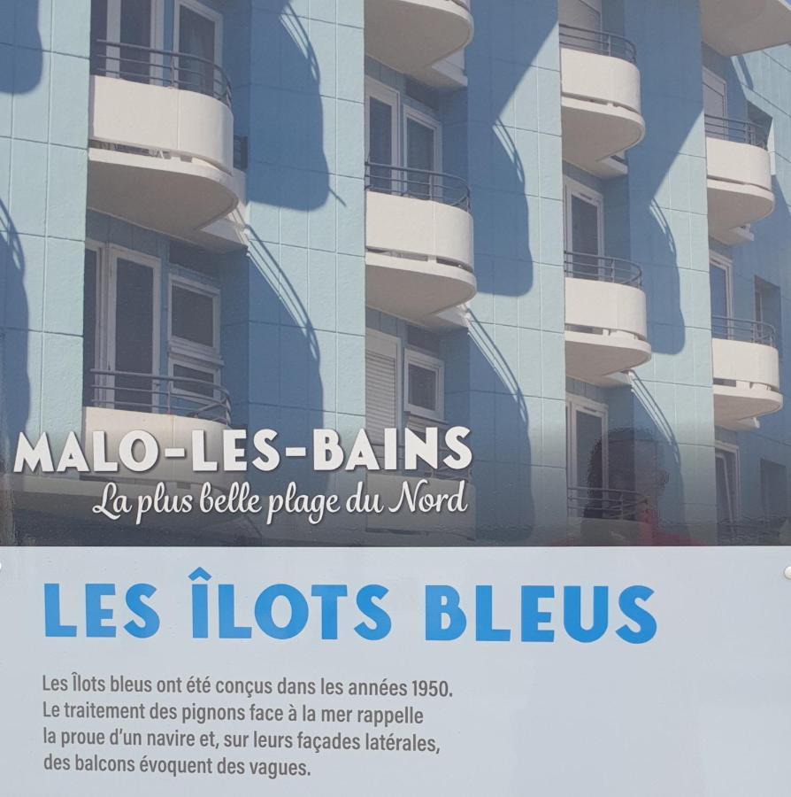 Studio Vue Mer Au Coeur De Malo Les Bains Pieds Dans L Eau Dunkirk Exteriér fotografie